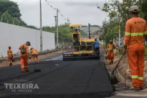 rua-agropecuaria,-no-monte-castelo,-recebe-obras-de-pavimentacao-e-drenagem